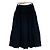Autre Marque Falda larga de jacquard Cygne Negro - vista 2
