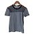 Autre Marque Red Valentino T-Shirt mit Spitzenrand Blau Marineblau
