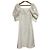 Autre Marque Cygne Puff Sleeve Dress White