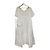 Autre Marque Vestido de encaje de algodón OBLI Blanco - vista 4