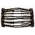 Autre Marque Complex Biz Bijou Haarkamm Haaraccessoire Braun