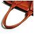 Autre Marque Bolso Tote de piel GHERARDINI SOFTY Castaño Naranja - vista 7
