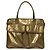 Autre Marque Bolso Tote GHERARDINI SOFTY de doble bolsillo Dorado
