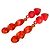 Autre Marque CORSARI Drop Earrings Orange - view 2