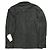 Ralph Lauren Chaqueta de cuero Roughout RRL Negro - vista 2