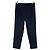 Autre Marque Leilian gemusterte Bundfaltenhose Blau Marineblau