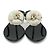 Sandalias de dedo Chanel Camellia Negro - vista 4