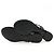 Sandalias de dedo Chanel Camellia Negro - vista 5