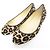 Autre Marque Ballerine in vitello leopardato Fabio Rusconi Beige