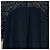 Autre Marque Vestido Milly de crochet negro - vista 2