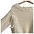 Autre Marque SLOBE IENA Cropped-Pullover aus Strick mit Fransen Weiß - Ansicht 3
