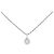 Autre Marque Collana in diamanti Pt900/Pt850 Argento