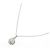 Autre Marque Collar de diamantes PT900 PT850 Plata - vista 2