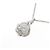 Autre Marque Collar de diamantes PT900 PT850 Plata - vista 3