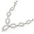 Autre Marque Collar de diamantes PT900 PT850 Plata - vista 3