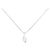 Autre Marque Collana in platino PT850 e diamanti Argento
