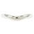 Bulgari Bague de mariage Bvlgari Platinum950 Taille 4 Argenté - vue 2