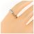 Bulgari Bague de mariage Bvlgari Platinum950 Taille 4 Argenté - vue 5