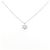 Autre Marque Collana in platino PT900 PT850 con diamanti Argento