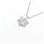 Autre Marque Collana in platino PT900 PT850 con diamanti Argento - vista 3