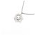 Autre Marque Collana in platino PT900 PT850 con diamanti Argento - vista 4