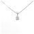 Autre Marque Collar de diamantes PT900 PT850 Plata