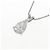 Autre Marque Collar de diamantes PT900 PT850 Plata - vista 3