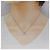 Autre Marque Collar de diamantes PT900 PT850 Plata - vista 6