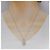 Autre Marque Diamantenhalskette Pt900 Pt850 Silber - Ansicht 6