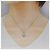 Autre Marque Collana in platino e diamanti Argento - vista 6