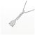Autre Marque Collar de diamantes Pt900 Pt850 Plata - vista 3