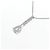 Autre Marque Collar de diamantes Pt900 Pt850 Plata - vista 4