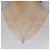Autre Marque Platin-Diamant-Halskette Silber - Ansicht 6