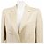 Chaqueta entallada Gucci de sarga de seda de alta densidad Beige - vista 2