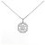 Autre Marque Collana di diamanti PT900 PT850 Argento