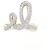 Autre Marque Anello Trever in oro giallo Au750 e oro bianco Au750 con diamante D'oro - vista 2
