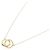 Tiffany & Co Collana Tiffany X Closed Interlocking in oro giallo 750 D'oro - vista 2