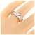 Autre Marque Escada Au750 Ring aus Weißgold und Diamanten Silber - Ansicht 5