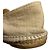 Chanel Espadrille Flache Schuhe Schwarz Beige Roh - Ansicht 14