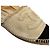 Chanel Espadrille Flache Schuhe Schwarz Beige Roh - Ansicht 15