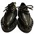 Scarpe Brogue Rockstuds Valentino Garavani Nero - vista 3
