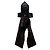 Moncler Grenoble SCIARPA Nutria Fur Scarf Hood Nero - vista 2