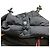 Moncler Grenoble SCIARPA Nutria Fur Scarf Hood Nero - vista 4
