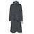 Autre Marque Vanilla Confusion Angora-Mantel mit Gürtel Schwarz