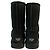 Autre Marque UGG australia CLASSIC SHORT Lammfellstiefel Schwarz - Ansicht 3
