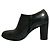 Autre Marque Sartore Leder- Stiefeletten Schwarz - Ansicht 5