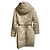 Max Mara The Cube Casaco Longo Reversível de Lã Bege - vista 10