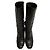 Miu Miu Leder Stiefeletten Schwarz - Ansicht 2