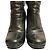 Miu Miu Leder Stiefeletten Schwarz - Ansicht 3