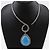 Autre Marque Choker em Prata 925 e Turquesa - vista 2